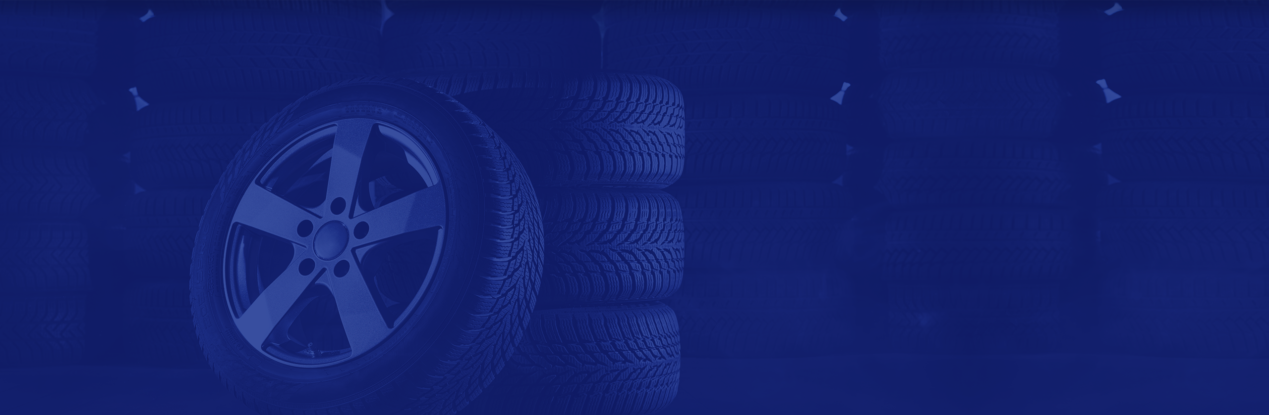 Car tire stack with rim