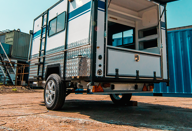 Roadside service utility truck