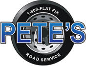 Petes road service tire logo